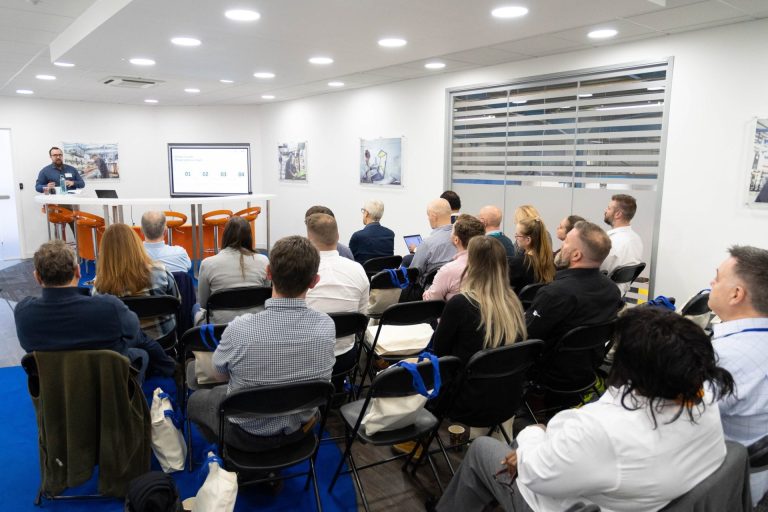 A group of people who attended the Parkside Open Day